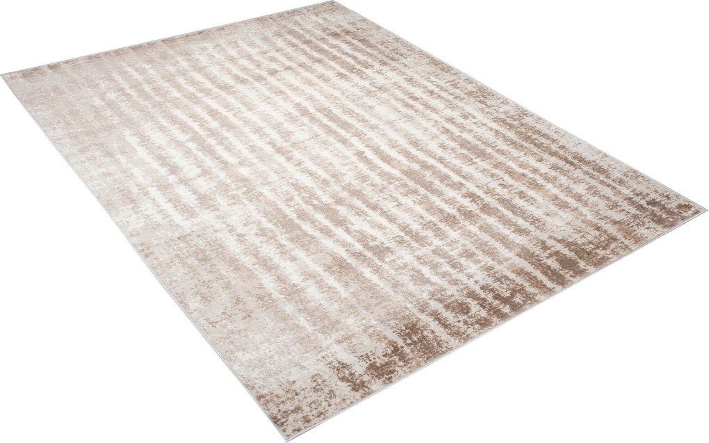 TA Koberec D156E WHITE/VIZON PORTLAND Biely Obdĺžnikový Rozmer: 80x150 cm