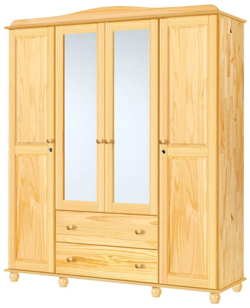 IDEA nábytok Skriňa 4-dverová GRAND PRIX