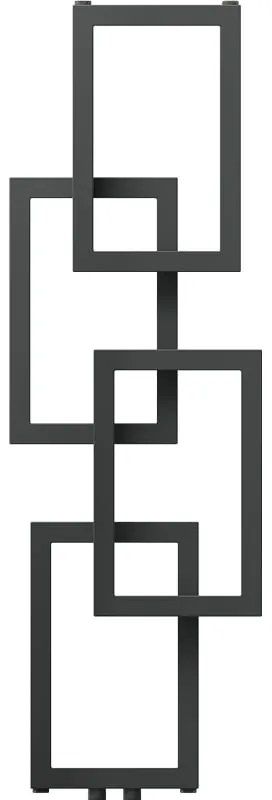 Mexen Grid, dekoratívny kúpeľňový radiátor 1115 x 360 mm, 279 W, grafitová, W215-1115-360-00-66