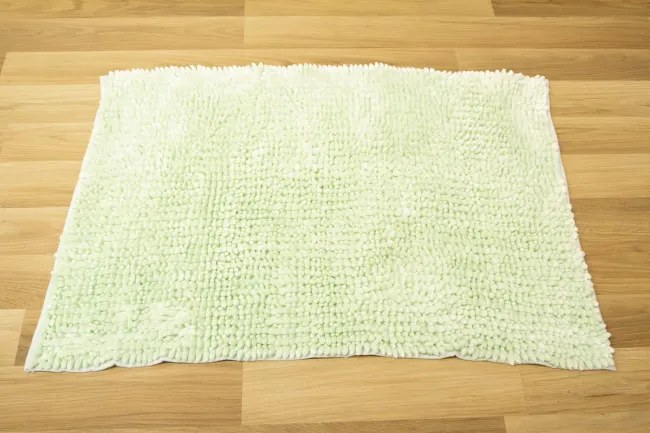 Kúpeľňový koberček Shiny Chenille mätový