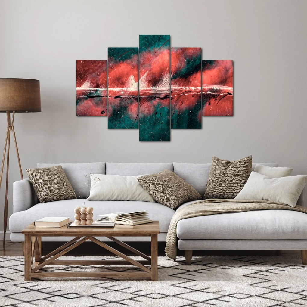 Obraz - Výbuch v petroleji (150x105 cm)
