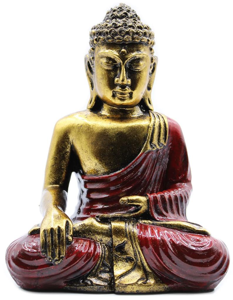 Červený & Zlatý Buddha - Veľký