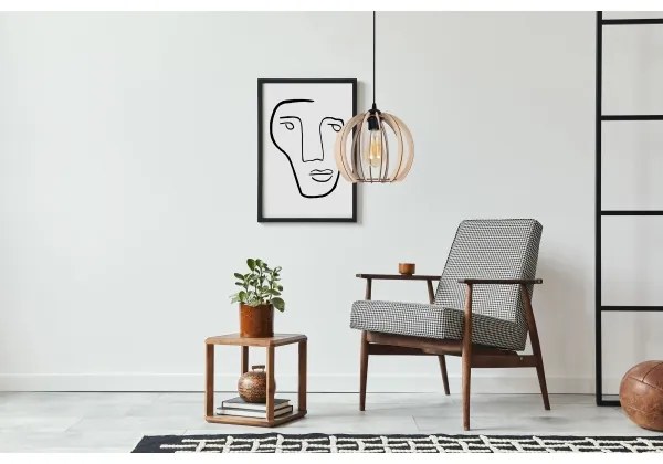 Luster na lanku DORO 1xE27/60W/230V