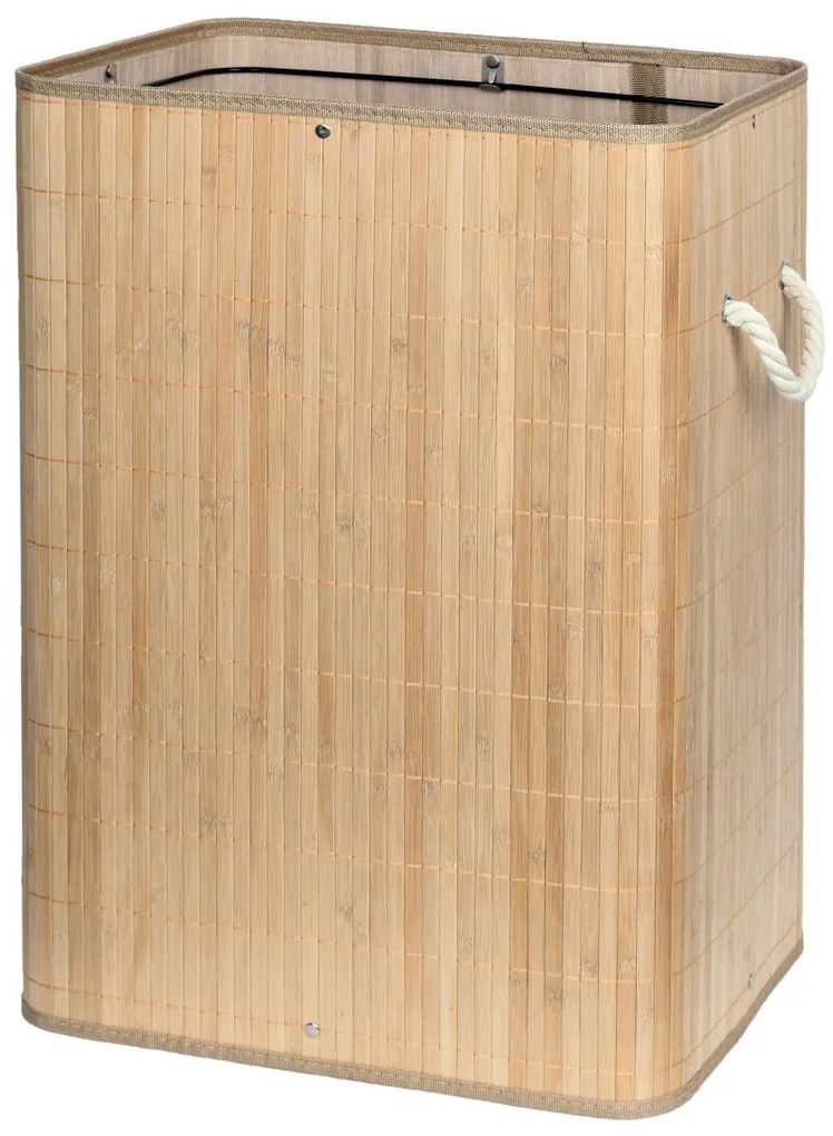 Kôš na prádlo SOREN I 80L bambus