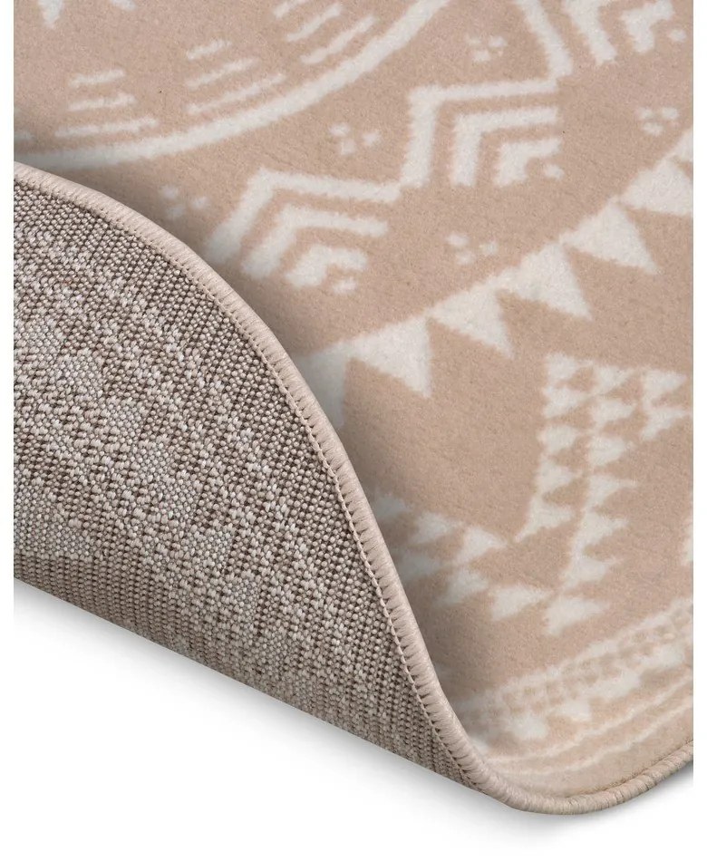 Béžový okrúhly koberec ø 140 cm Valencia - Hanse Home