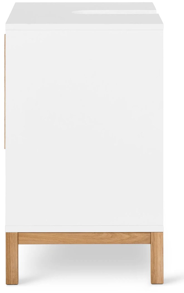 Skrinka pod umývadlo »Eklund« s dvierkami a bočným priečinkom