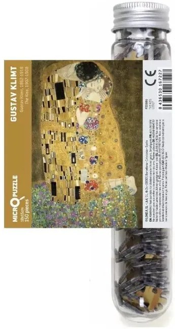 Londji Micropuzzle v tube 150ks Gustav Klimt Bozk