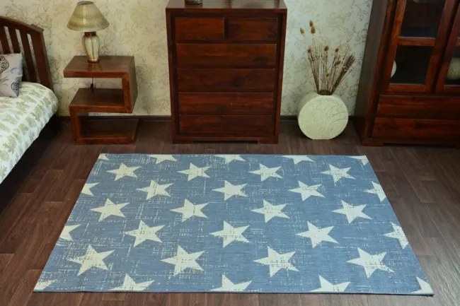 Koberec Floorlux sizal flat 48648/591 hviezdy