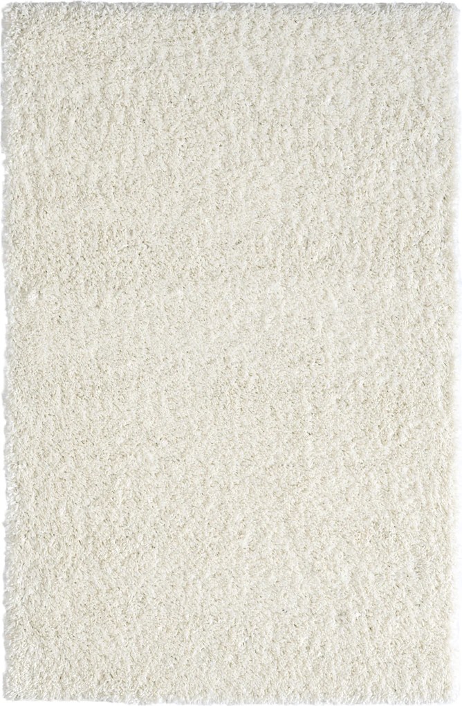 My Flair, Kusový koberec My Shaggy creme, 60x90, biela, chodba / predsieň