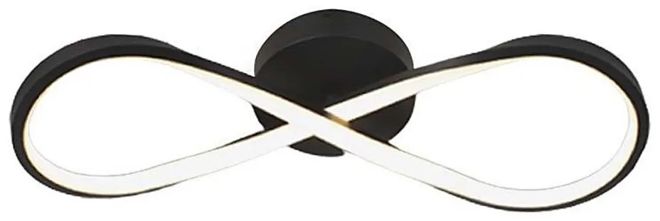 LED Stropné svietidlo LED/24W/230V 3000K čierna