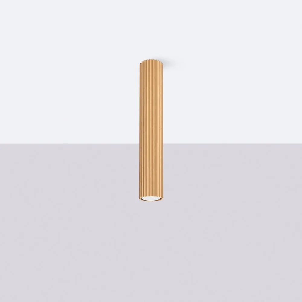 Bodové svietidlo v zlatej farbe Gleam – Sollux