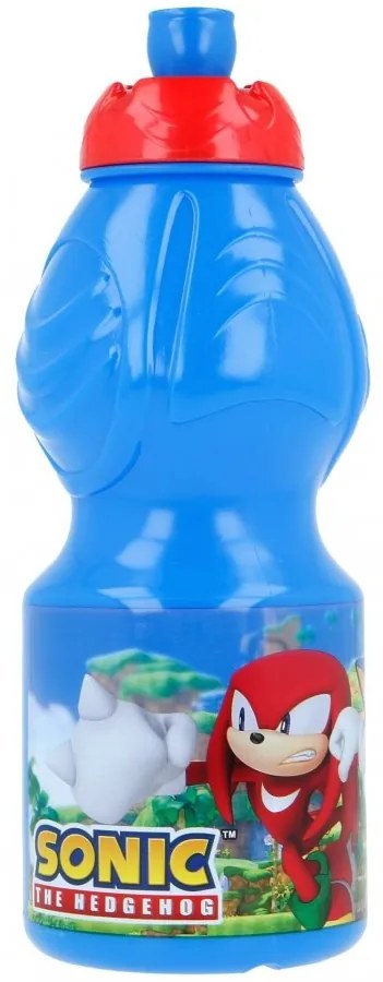Plastová fľaša na pitie Ježko Sonic - 400 ml