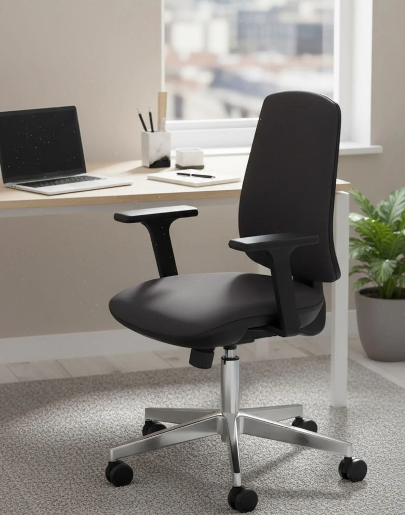 Kancelárska stolička Starter 3D steel