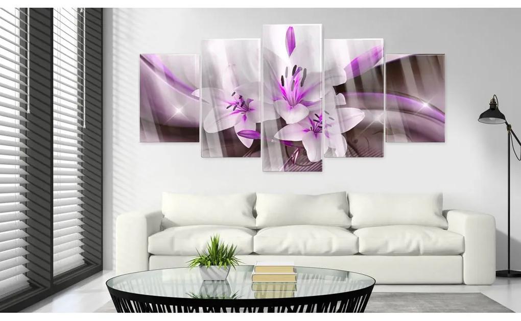 Obraz na skle - Violet Desert Lily