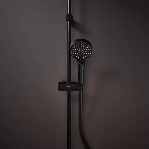 Hansgrohe Vernis Blend, ručná sprcha Vario Ø 100 mm, čierna matná, HAN-26270670