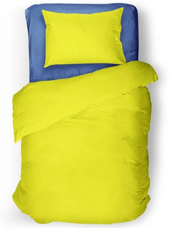 Obliečky Žlté (Rozmer: 1x140/220 + 1x90/70)