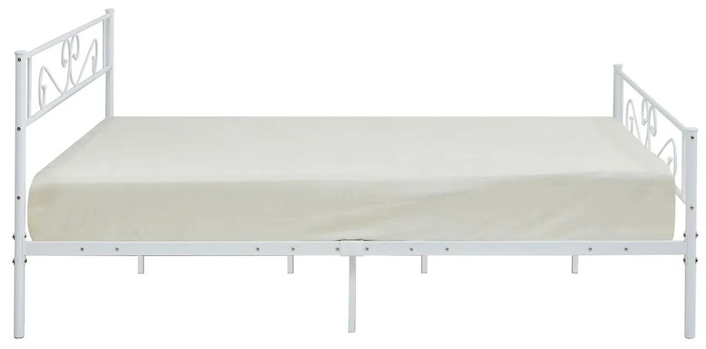 Kovová posteľ Bengrio 0601, Rozmer postele: 160x200, Farby:: čierna