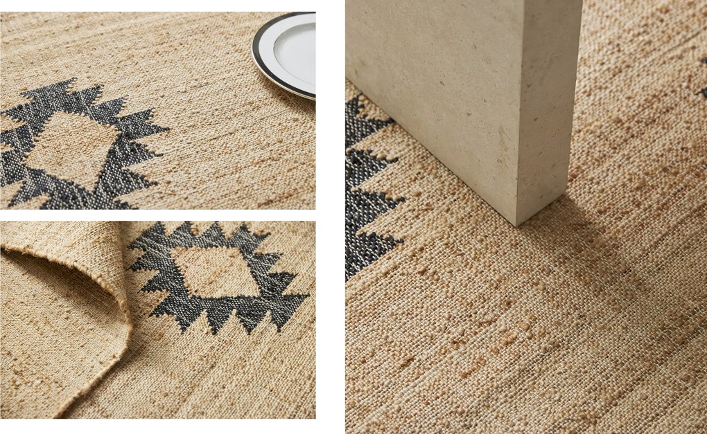 Ručne viazaný kusový koberec Regalia 2337 Natural, 240x300, béžová, chodba / predsieň, Diamond Carpets India