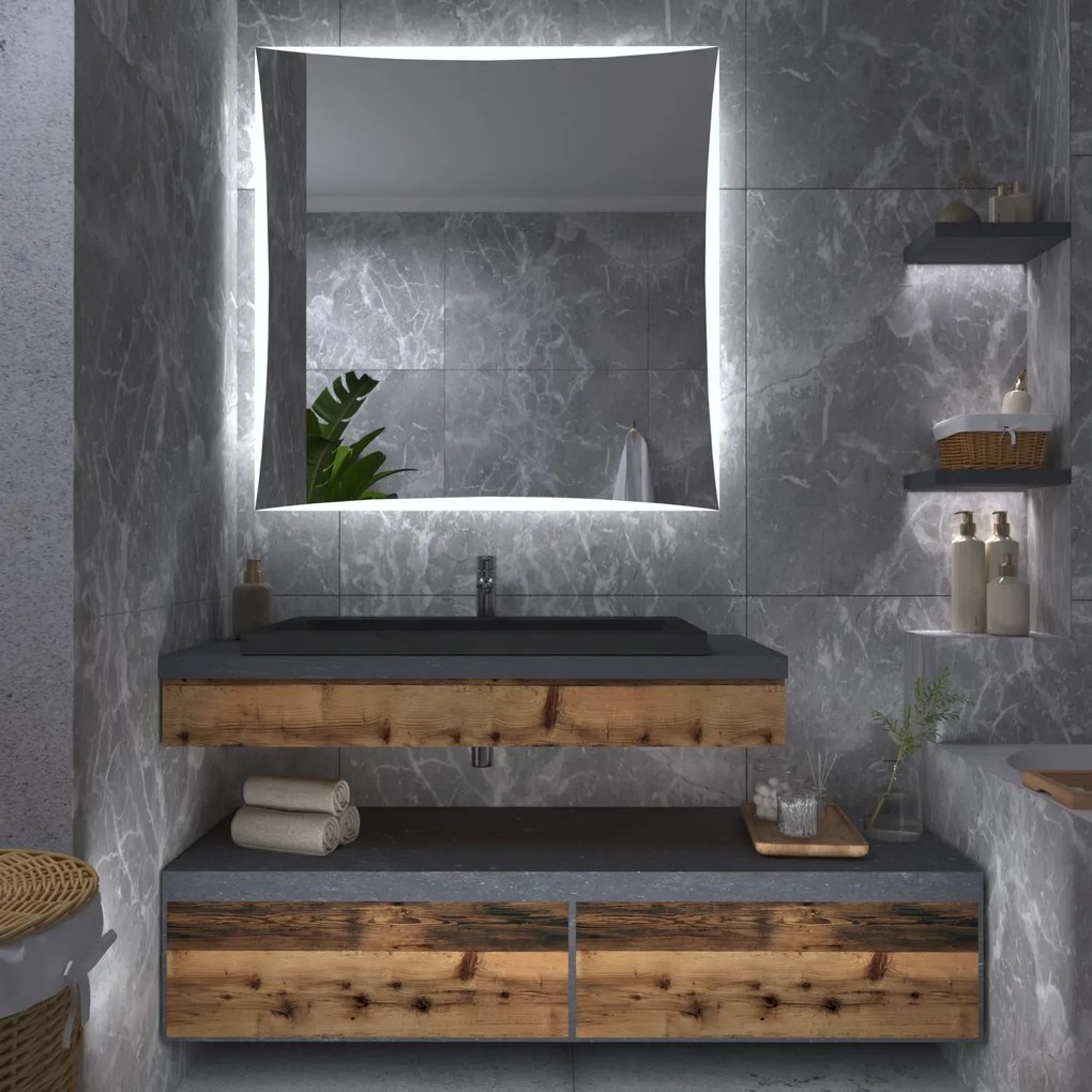 Zrkadlo s LED osvetlením F5