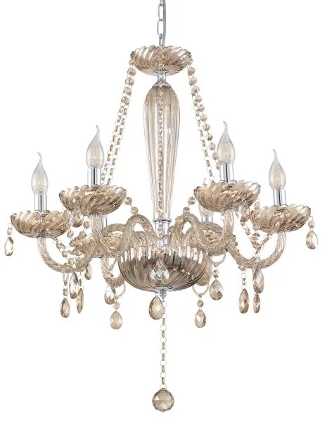 Eglo 39092 - Luster BASILANO 6xE14/40W/230V