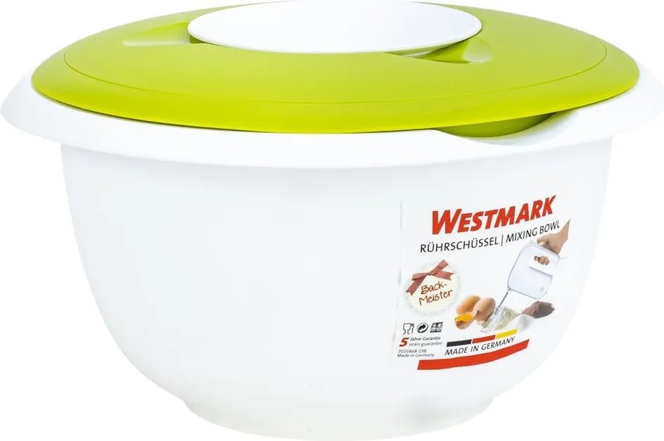 Westmark Nádoba na šľahanie s viečkom 3,5 l, zelená, 3,5 l