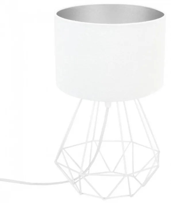 Stolová lampa MEDIOLAN s velúrovým tienidlom