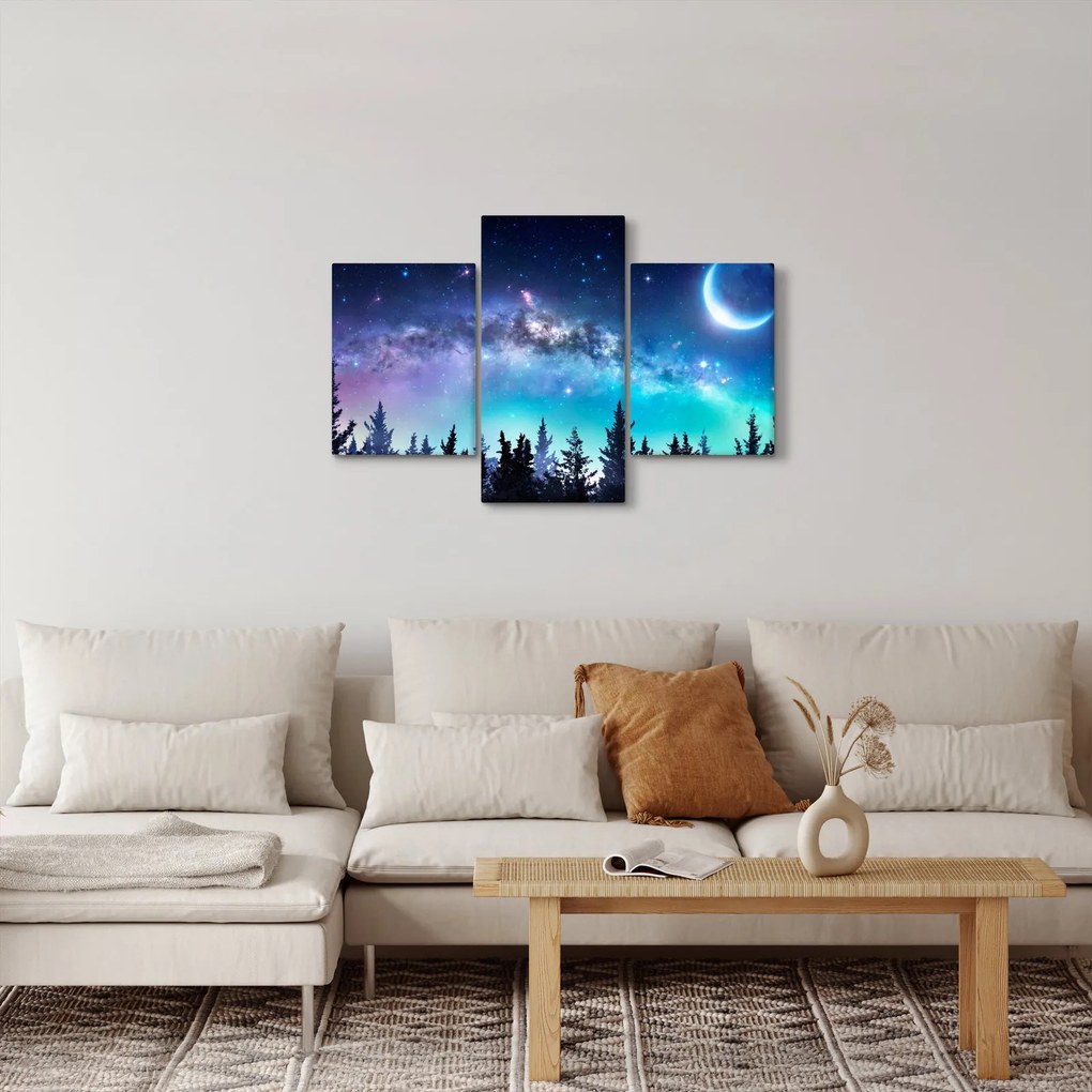Obraz - Mliečna dráha (90x60 cm)