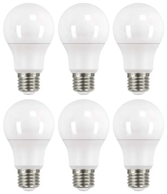 LED žiarovka Classic A60 9W E27 teplá biela, 6ks 71524