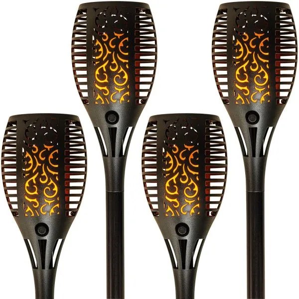 VOLTRONIC® sada solárnych svietidiel 33 LED 4 ks M84784