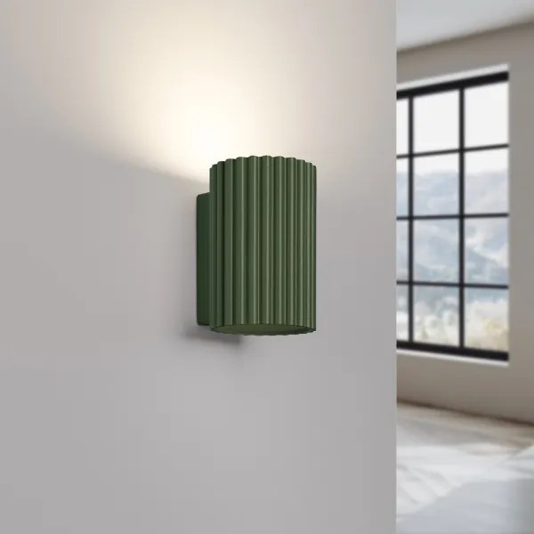 BRILAGI - LED nástenné svietidlo CRESTO 1xGU10/10W/230V 10 cm zelená