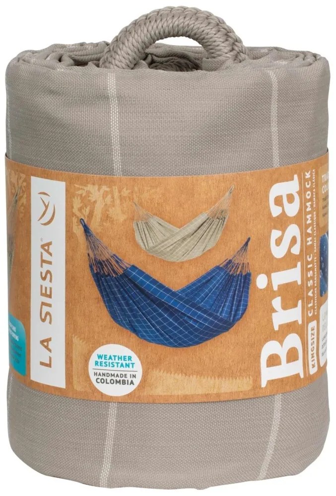 La Siesta BRISA KINGSIZE MODERN - hojdacia sieť z vodeodolného materiálu pre celú rodinu, 100 % polypropylen