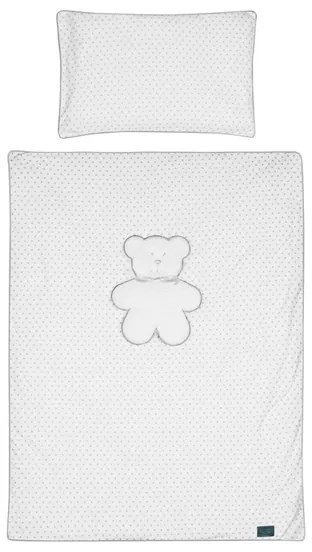 BELISIMA Biely medvedík 5-dielne posteľné obliečky Belisima Biely medvedík 90/120 Biela |