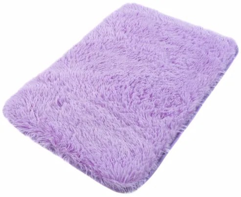Kúpeľňový koberček SILK ARTS-61 1PC fialový orgován