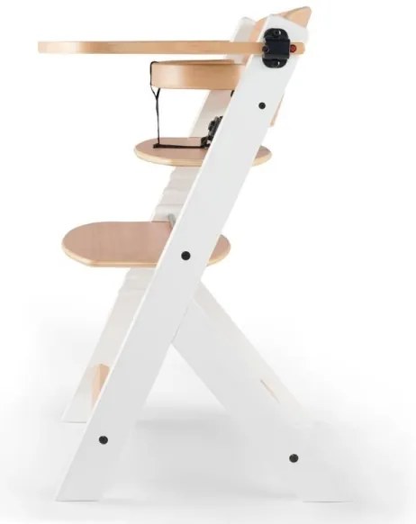 KINDERKRAFT - Detská jedálenská stolička ENOCK biela