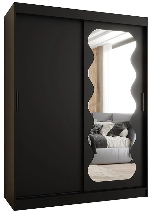 Skriňa Spoti 150 čierna