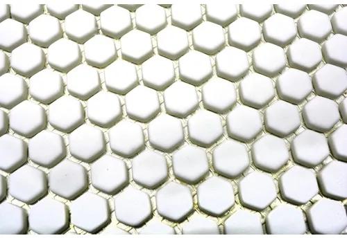 Sklenená mozaika CUBA HX17W BIELA 29x29,5 cm
