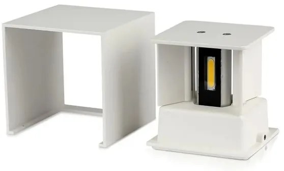 LED Vonkajšie nástenné svietidlo LED/11W/230V 3000K IP65 biela