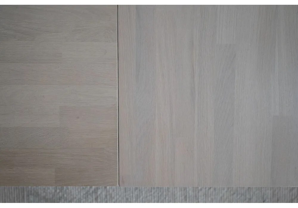 Matne lakovaná dubová prídavná doska jedálenského stola Rowico Brooklyn