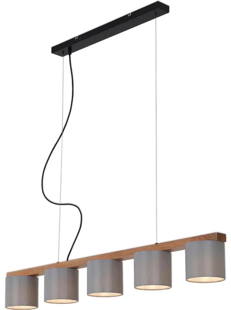 Briloner 4075-054 - Luster na lanku 5xE14/25W/230V