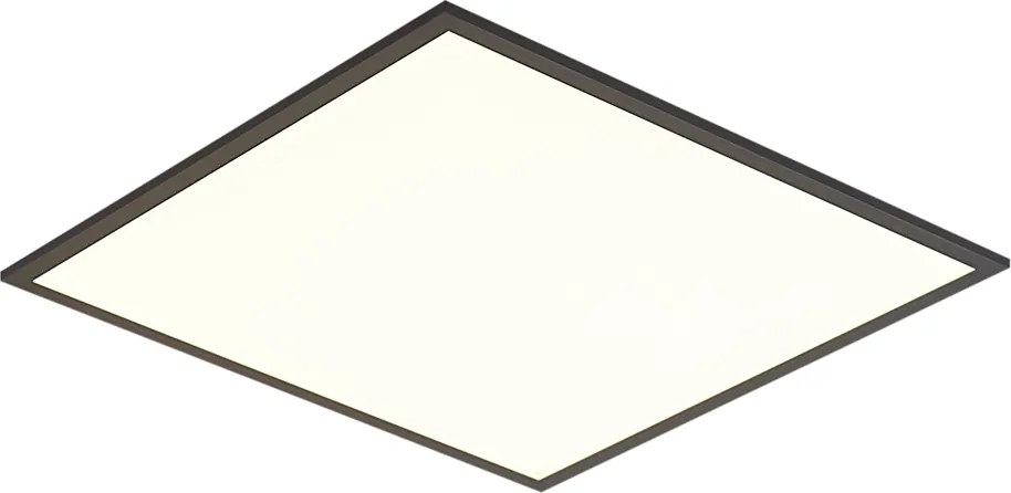 LED panel čierny štvorcový vrátane LED 3-stupňové stmievanie - Reeves