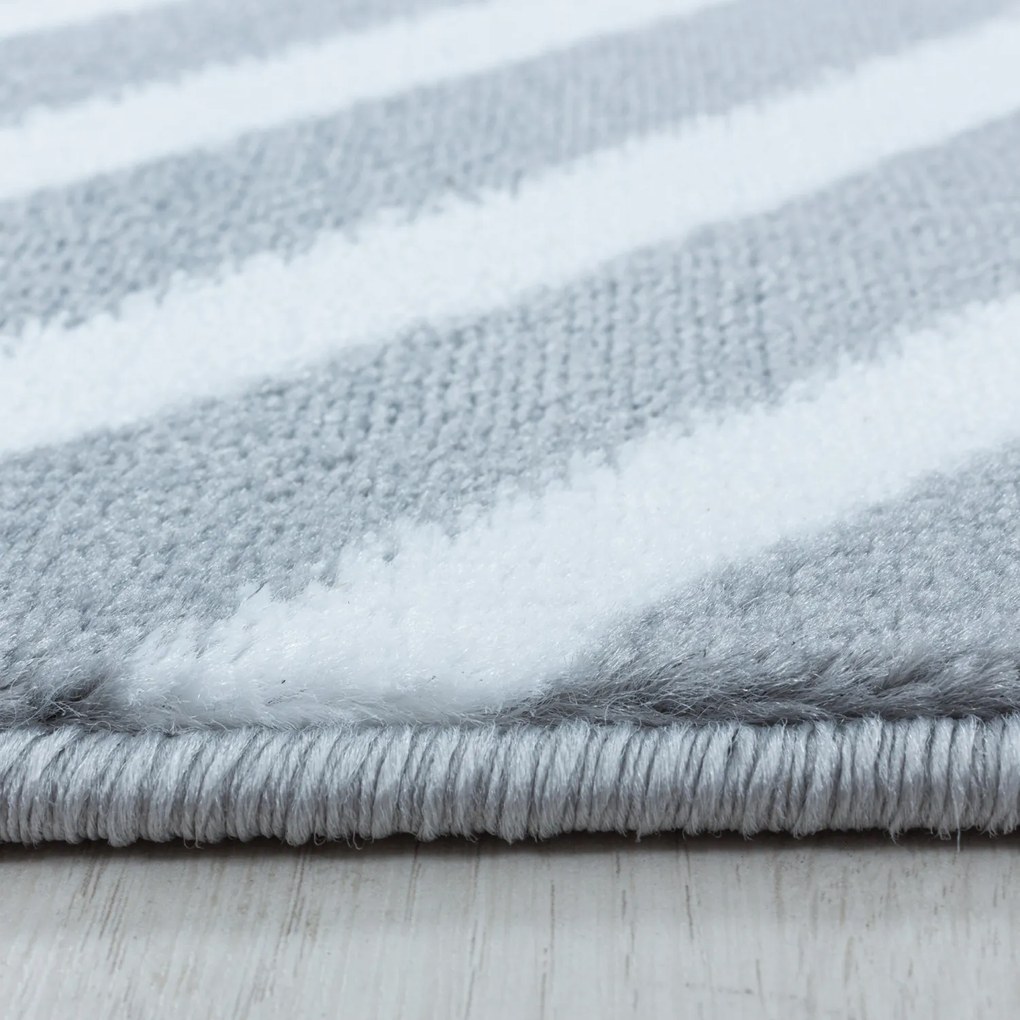 Ayyildiz, Kusový koberec Costa 3525 grey, 80x250, šedá, chodba / predsieň