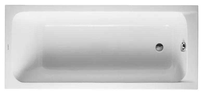 DURAVIT D-Code akrylátová pravouhlá vaňa s odtokom zboku, 1700 x 750 mm, 700100000000000