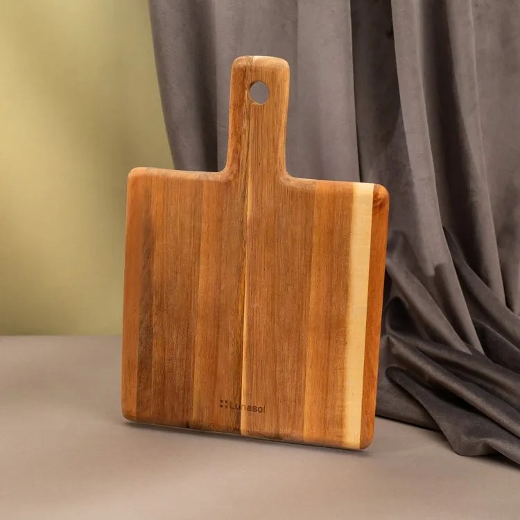 Doska na krájanie s rúčkou Agát 33 x 23 cm - FLOW Wooden (593705)