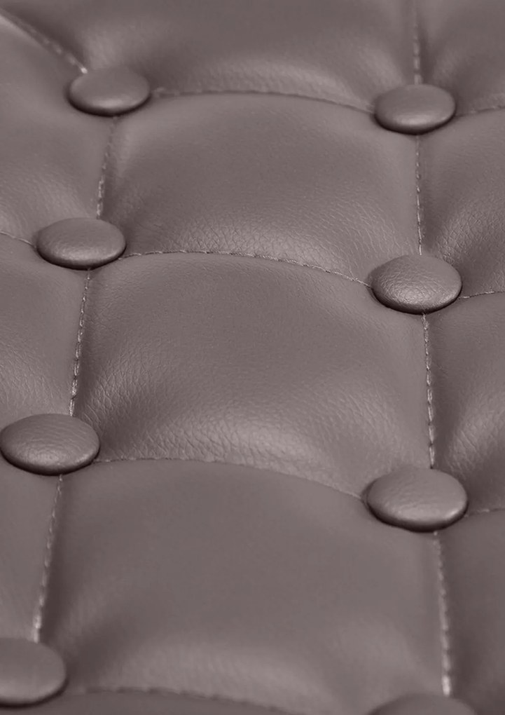 Stolička Dublin lounger - Hnedá