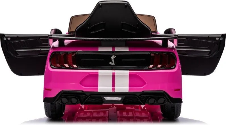 LEAN CARS Elektrické autíčko Ford Mustang GT500 Shelby ružové