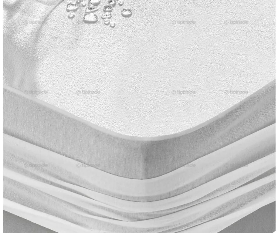 TipTrade Nepremokavá froté plachta na matrac 90x200 cm