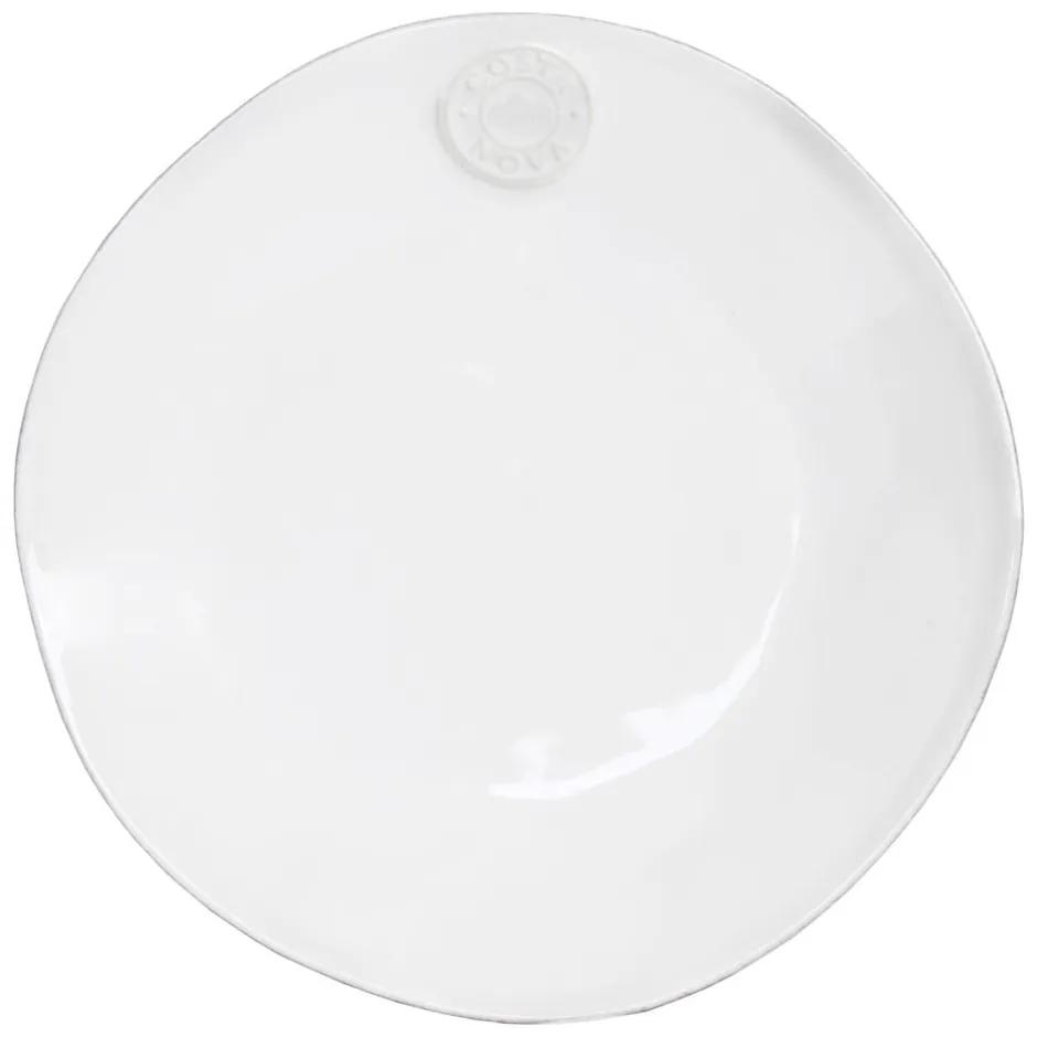 Biely keramický dezertný tanier Costa Nova, ⌀ 21 cm
