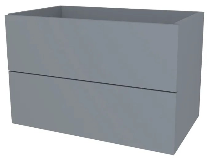 Mereo, Mereo Aira, kúpeľňová skrinka 61 cm, Multidecor, Monumentálna sivá, MER-CN790SMSO1