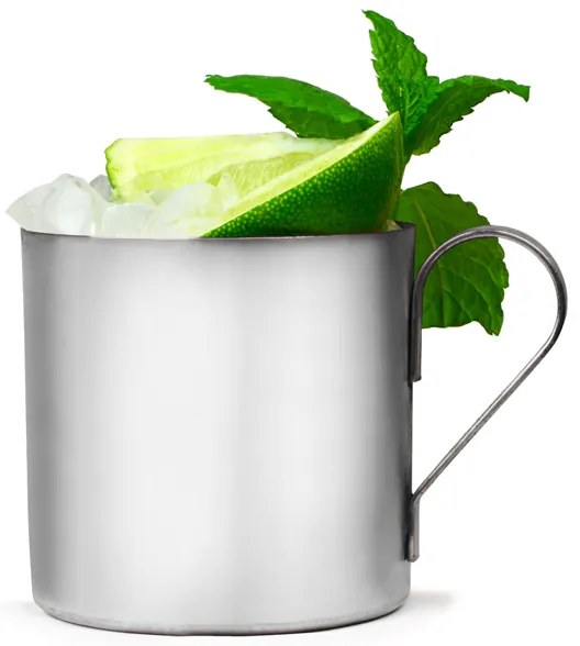 Bar@drinkstuff Nerezový Moscow Mule pohár 350ml /12.3oz Množstvo: 12 ks