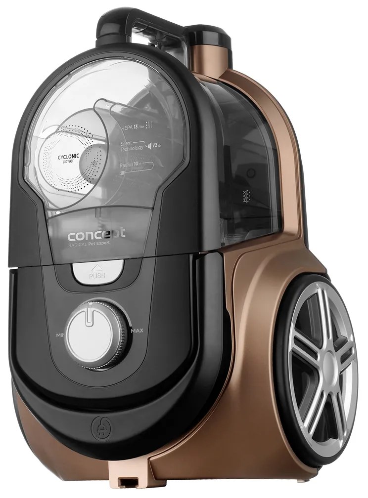 Concept VP5240n bezvreckový vysávač 4A RADICAL Pet Expert, 800 W